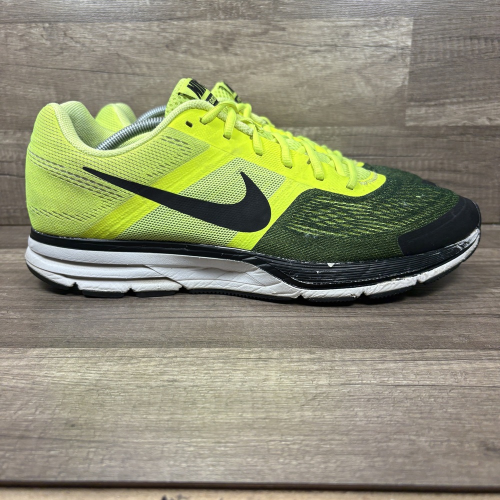 Nike Pegasus 30 Yellow Green Mens US Size 14 EUR 48.5 599205-701 Running Shoes